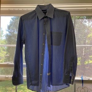 Nicole Miller blue club shirt. Excellent condition